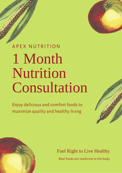 Nutrition Consultation Initial Sign Up - 3 Sessions